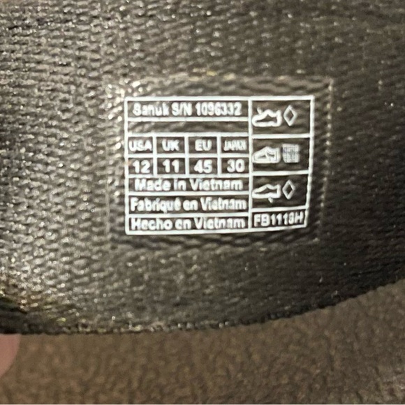 Sanuk Men’s Beer Cozy Flip Flops - Size 12 - Picture 7 of 7